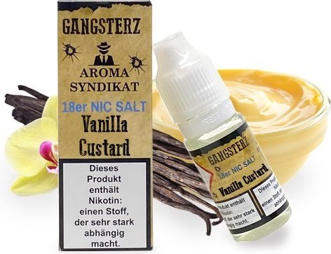 Gangsterz Vanilla Custard (mit Steuerbanderole)
