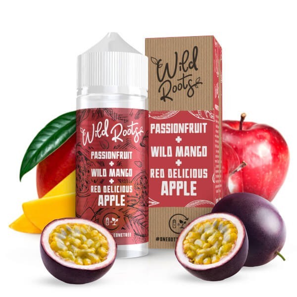 Wild Roots Passionfruit Mango Apple 100ml+