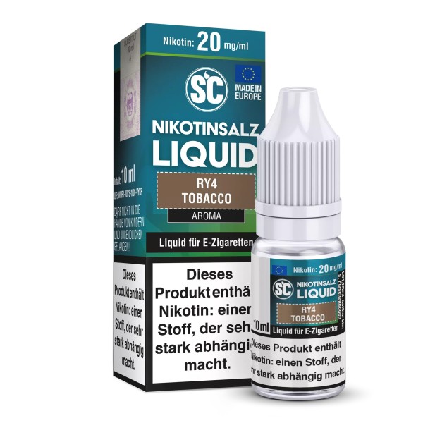 SC Nikotinsalz RY4 Tobacco 20mg (mit Steuerbanderole)