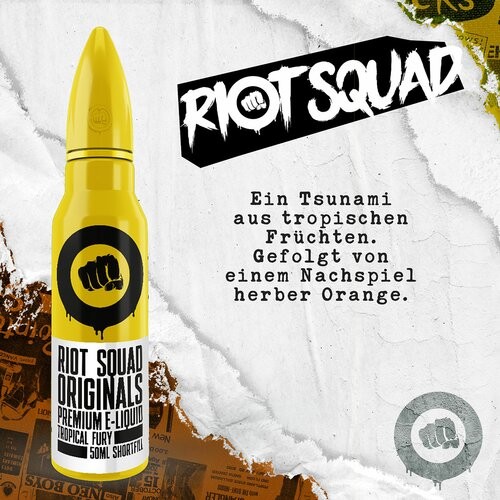 Riot Squad Tropical Fury 50+ (mit Steuerbanderole)