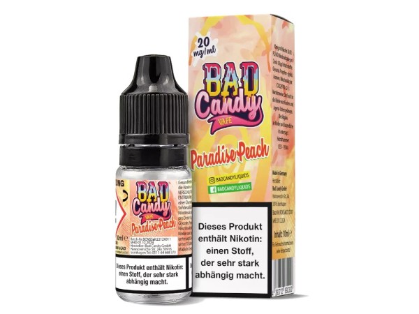 Bad Candy NS Paradise Peach 20mg