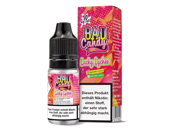 Bad Candy NS Lucky Lychee 10mg