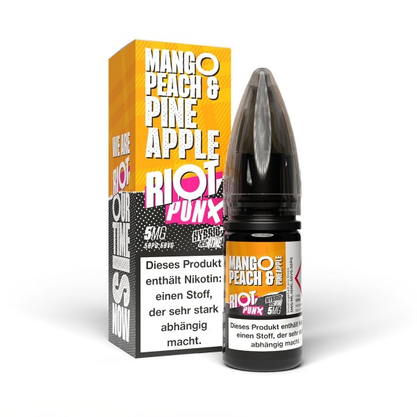 Riot Salt Punx NS Mango Peach Pineapple 5mg (mit Steuerbanderole)