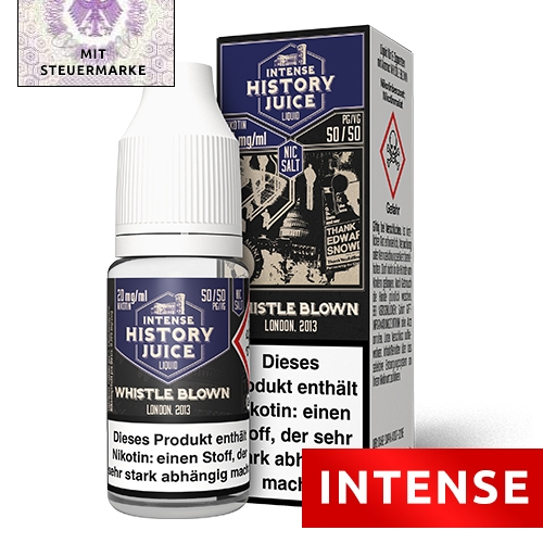 History Juice NS Whistle Blown 20mg