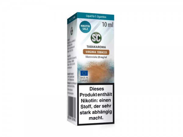 SC Nikotinsalz Liquid, 10ml, Virginia Tobacco 20mg