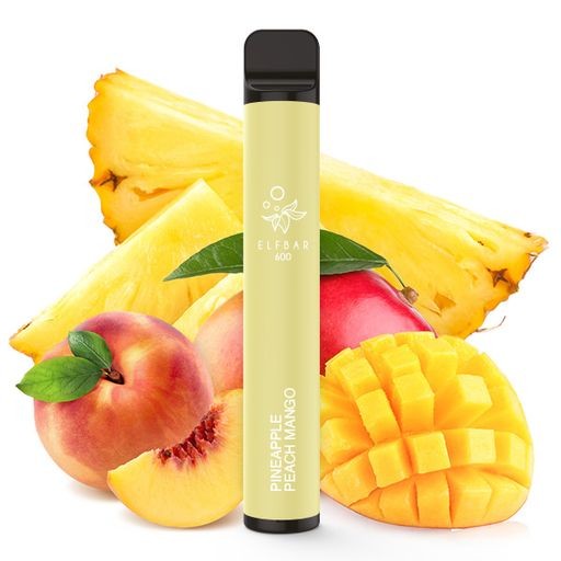 ELFBAR 600 Pineapple Peach Mango 0mg / Nikotinfrei (mit Steuerbanderole)