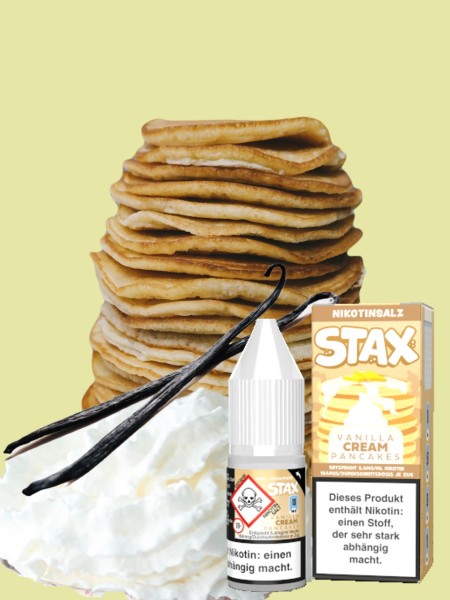 Strapped STAX Vanilla Cream Pancakes (mit Steuerbanderole)