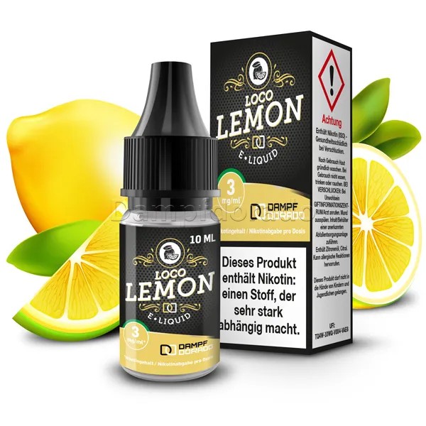 Dampfdorado Loco Lemon/Zitrone (mit Steuerbanderole)