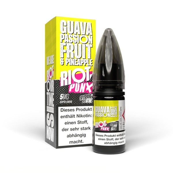 Riot Salt Punx NS Guava Passionfruit Pineapplemg 5mg (mit Steuerbanderole)