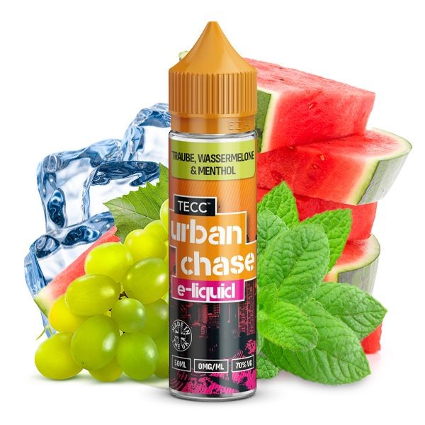Urban Chase Traube Wassermelone Menthol 50ml+