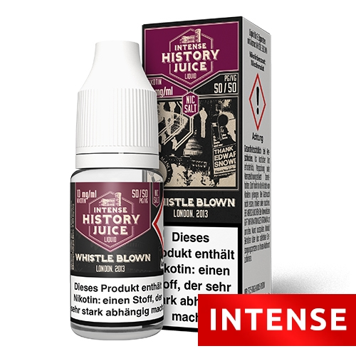 History Juice NS Whistle Blown 10mg