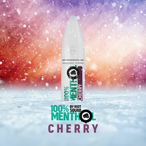 Riot Salt NS 100% Menthol -Cherry 20mg