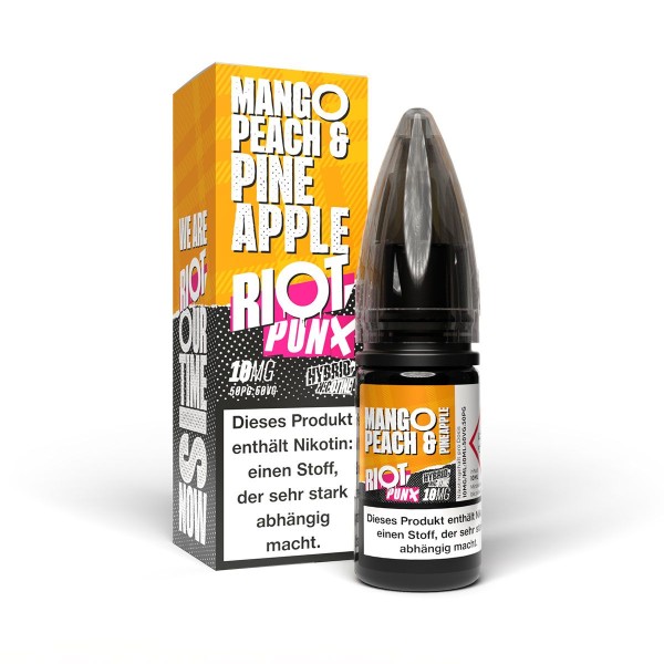 Riot Salt Punx NS Mango Peach Pineapple 10mg (mit Steuerbanderole)