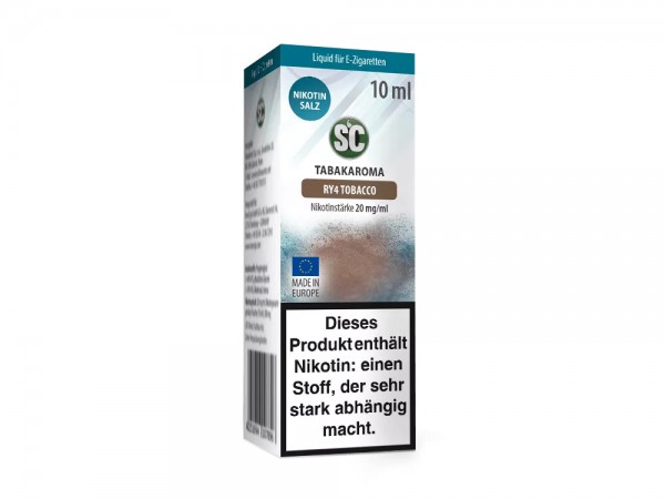 SC Nikotinsalz Liquid, 10ml, RY4 Tobacco 20mg
