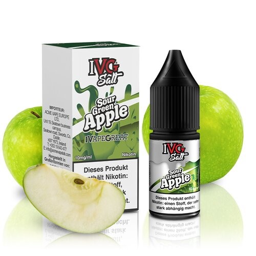 IVG NS Sour Green Apple (mit Steuerbanderole)