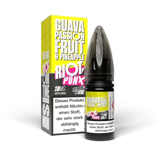 Riot Salt Punx NS Guava Passionfruit Pineapple 10mg (mit Steuerbanderole)