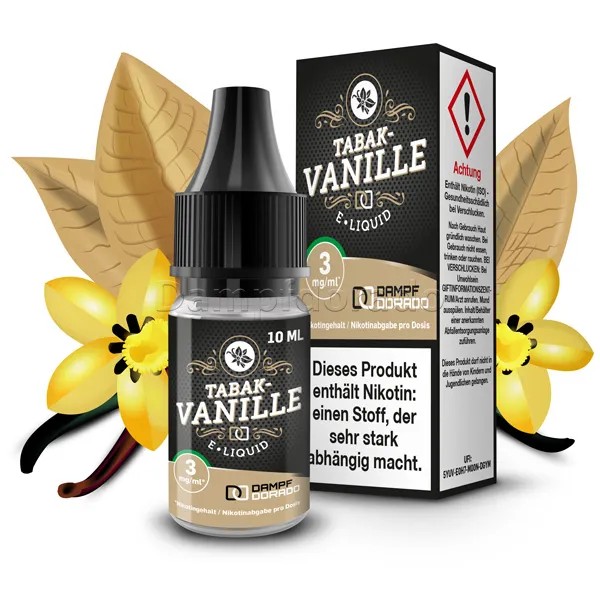 Dampfdorado Tabak Vanille (mit Steuerbanderole)
