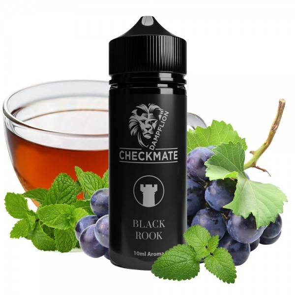 Dampflion Checkmate Black Rook Aroma (mit Steuerbanderole)