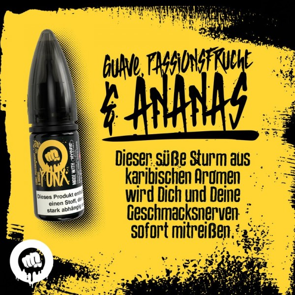 Riot Salt Punx NS Guave Passionsfrucht Ananas 10mg