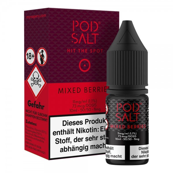 Pod Salt Mixed Berries 11mg Nikotin Salz (mit Steuerbanderole)