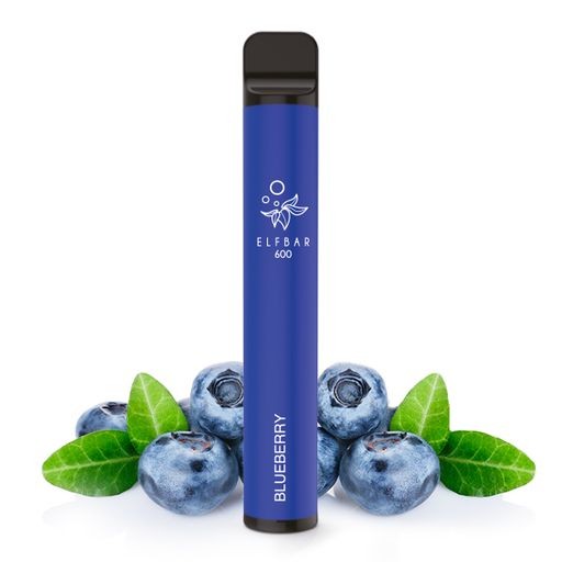ELFBAR 600 Blueberry 0mg / Nikotinfrei (mit Steuerbanderole)