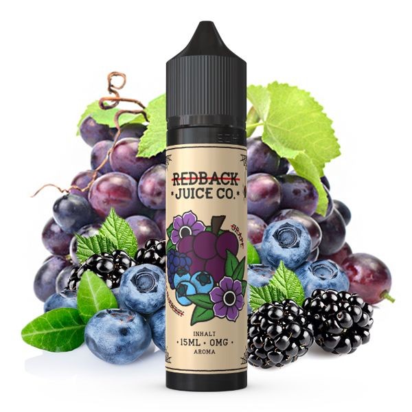 Redback Juice Grape Black Blueberry (mit Steuerbanderole)